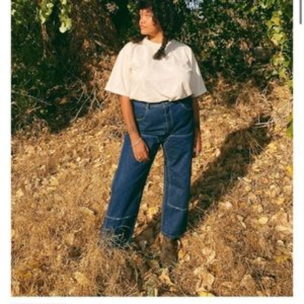 RUDY JUDE Utility jeans in classic indigo - size 4